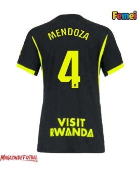 Atletico Madrid Rodrigo Mendoza #4 Tricou Fotbal Replică 2026-27 Femei Deplasare Atletico Madrid Rodrigo Mendoza #4 Tricou Fotbal Replică 2026-27 Femei Deplasare